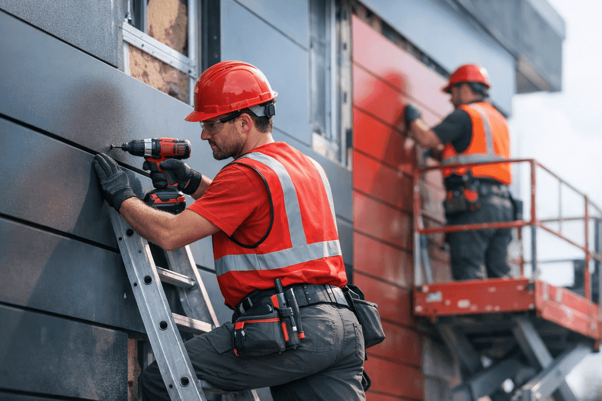 Commercial Siding service by Schaefer Exteriors