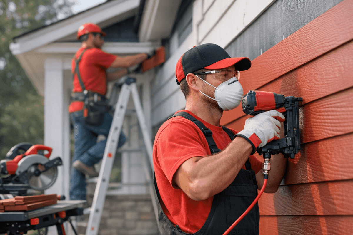 Custom Siding Solutions service by Schaefer Exteriors