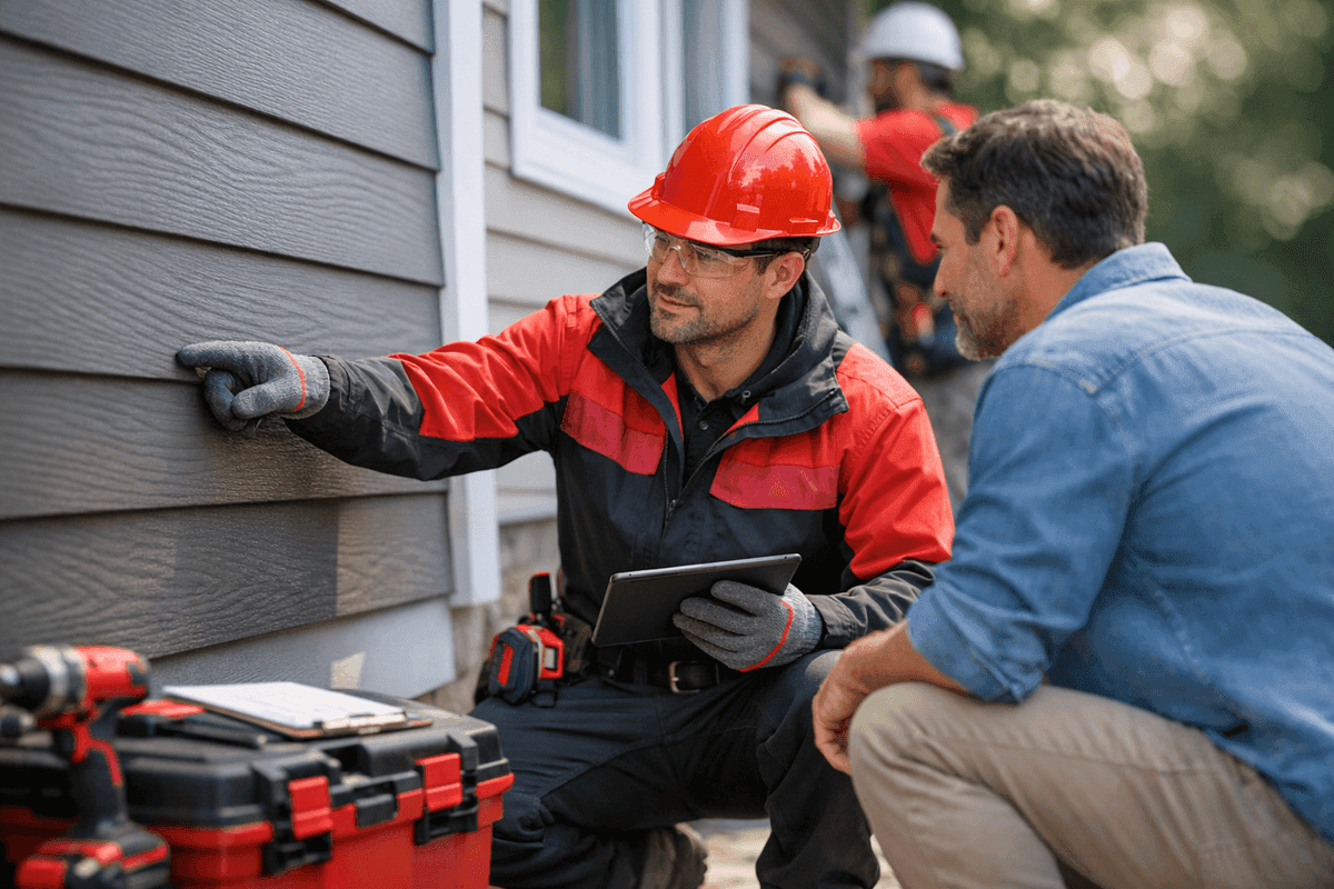 Siding Consultation service by Schaefer Exteriors