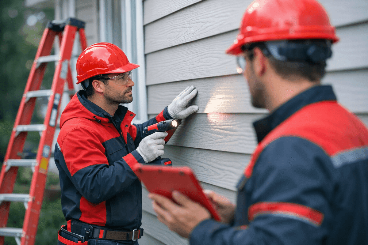 Siding Inspection service by Schaefer Exteriors