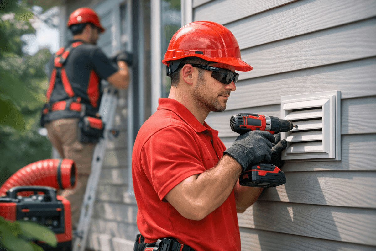 Siding Ventilation Solutions service by Schaefer Exteriors