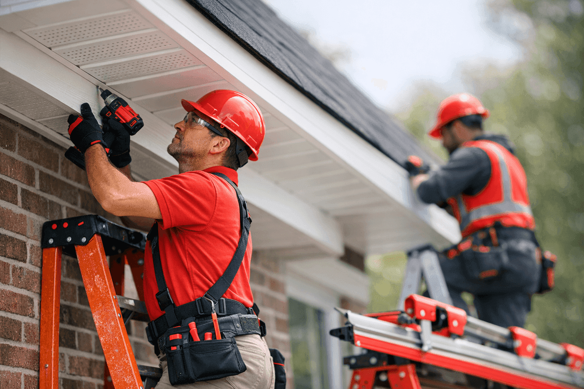 Soffit and Fascia Installation service by Schaefer Exteriors